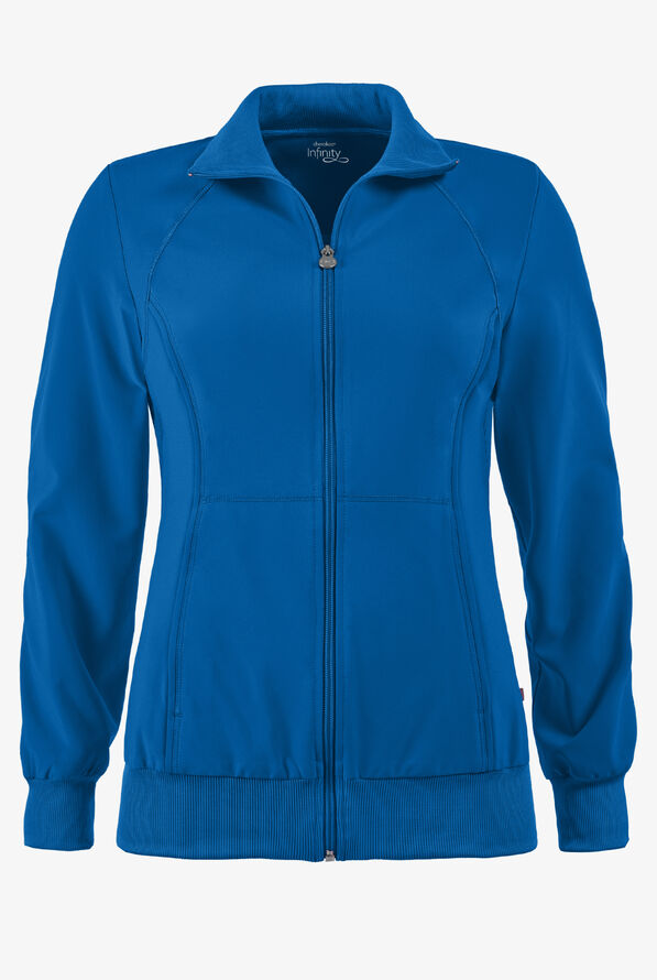 Chaqueta médica abrigada Cherokee Infinity con 2 bolsillos para mujer - Royal - 1