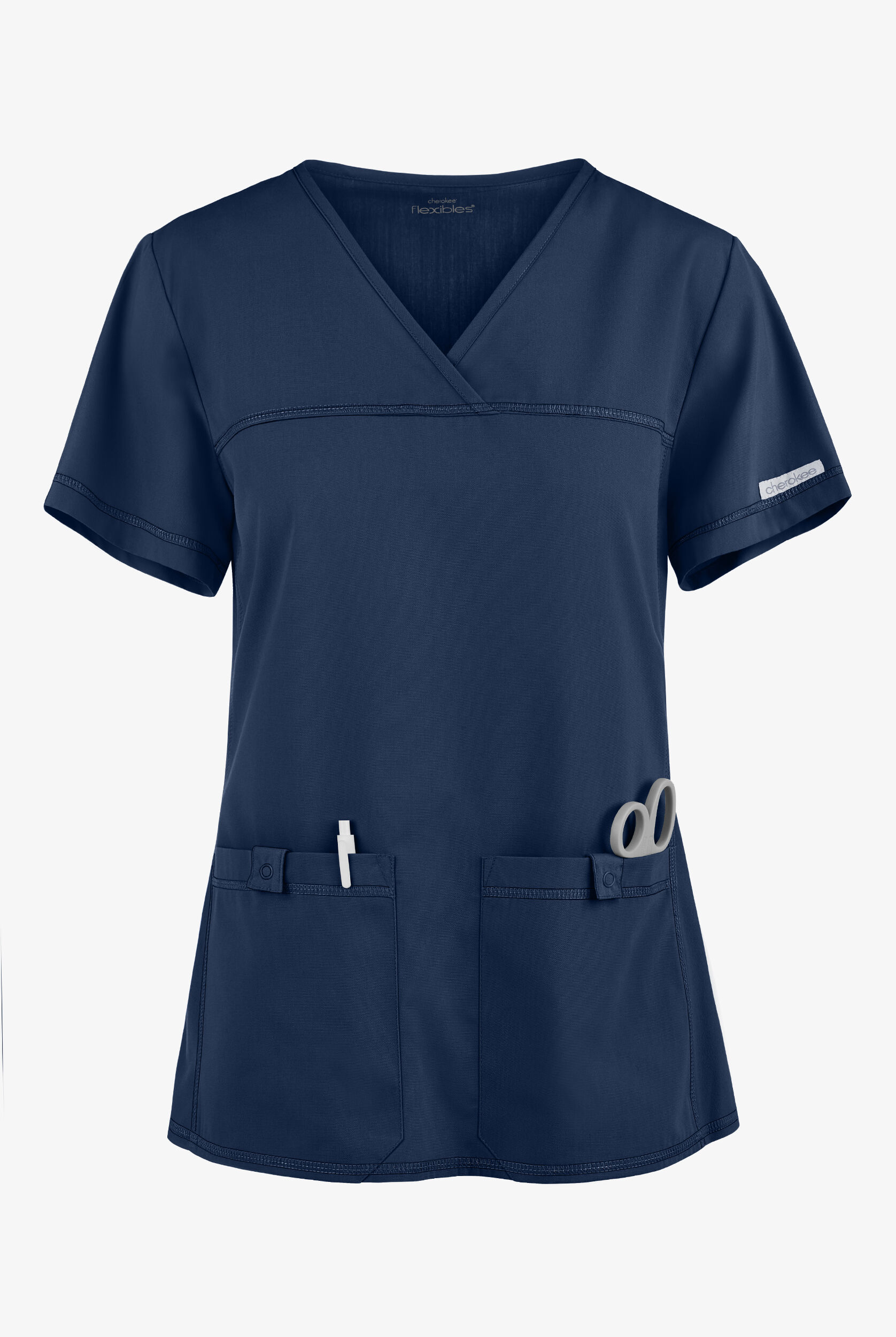 Cherokee Flexibles Sporty V-Neck Scrub 