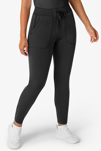 Wink Renew Knit Women's 5-Pocket STRETCH Ankle Zip Track Scrub Pants