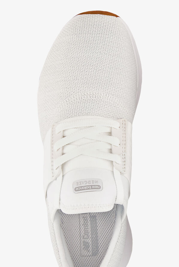 New Balance Women's DynaSoft Nergize v3 White Athletic Lace Up Nursing Shoes - null - 2