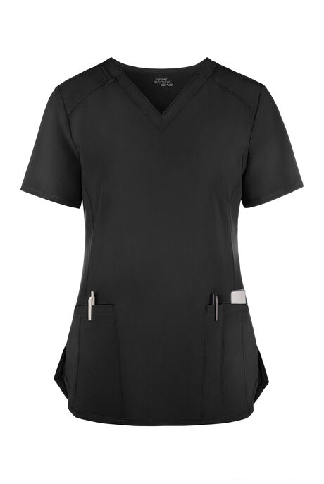 Infinity Women's 2-Pocket STRETCH V-Neck Scrub Top