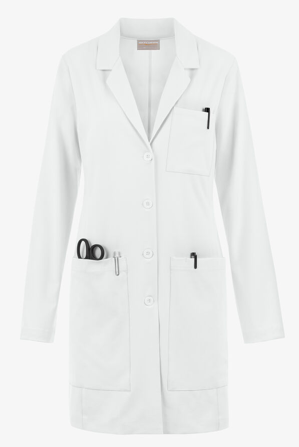 Skechers by Barco Women's 34" 4Pocket STRETCH Lab Coat, Women's Lab coats