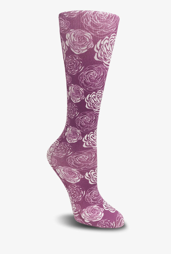 UA Exclusive Cutieful Florever Yours Women's 10-18 mmHg Wide Light Compression Socks - null - 1