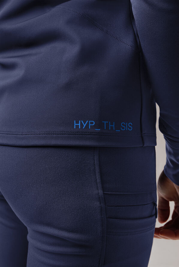 Chaqueta médica Hypothesis Super-Dermal con cremallera y múltiples bolsillos para mujer - Navy/Royal - 10