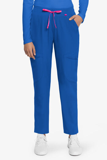 Med Couture Amp Women's 4-Pocket STRETCH Drawstring Scrub Pant