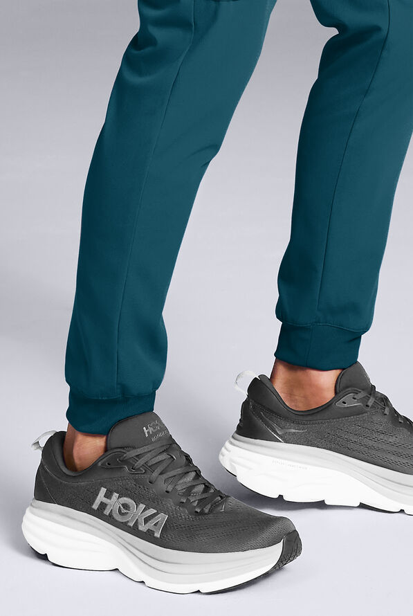 Hypothesis S-R Shift Ready Men's V-Neck & Jogger Scrub Set - Caribbean Blue - 6