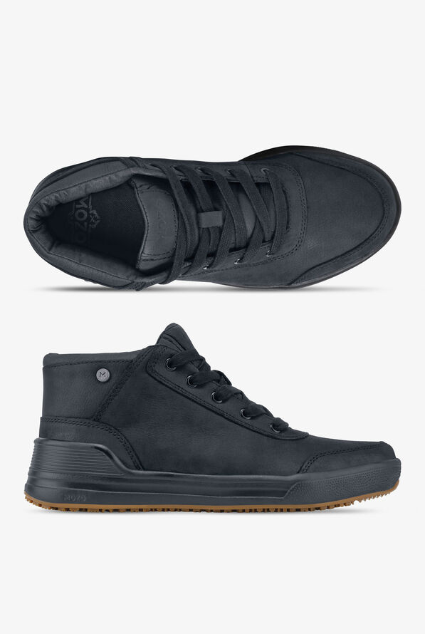 Mozo Natural Men's Slip Resistant Shoes - Black - 1