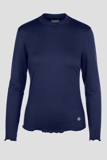 Med Couture Layers Women's STRETCH Merrow Edge Mock Neck Knit Underscrub