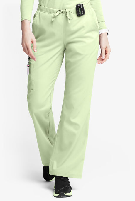 Butter-Soft Originals Women's 6-Pocket Mid Rise Flare Leg Scrub Pants