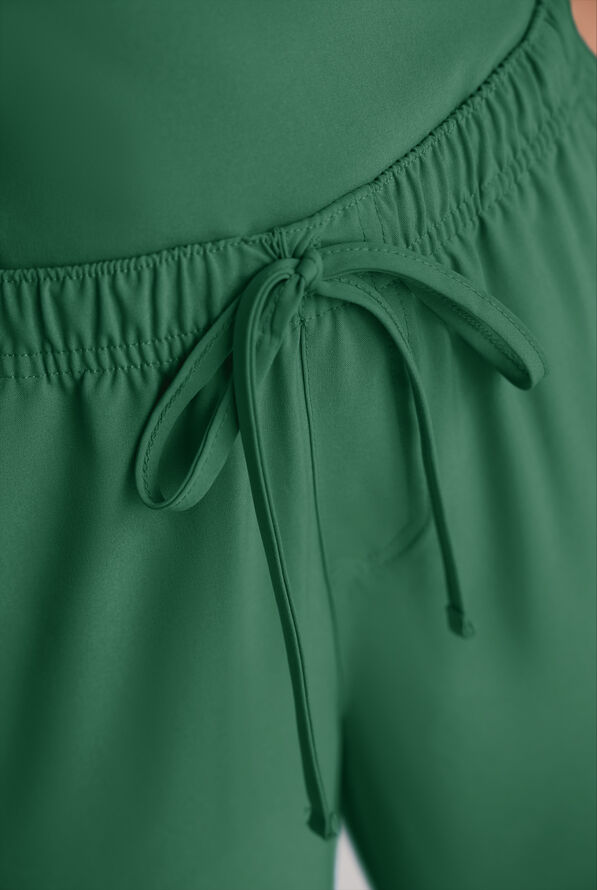 Easy STRETCH Eden Women's 4-Pocket Drawstring Scrub Pants - Hunter - 4