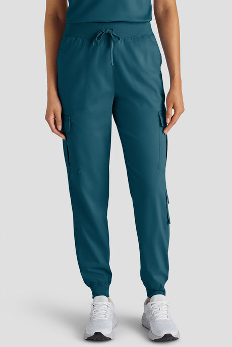 Butter-Soft STRETCH FLXTEK+ Women's 8-Pocket Cargo Jogger Scrub Pant