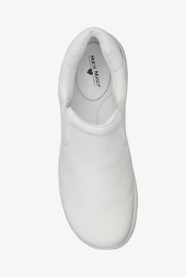 Nurse Mates Women's Dove Slip On Nursing Shoes - White - 2