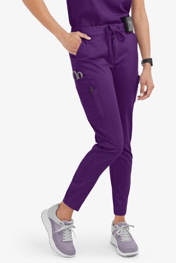 Pantalón médico UA Butter-Soft STRETCH estilo cargo con 10 bolsillos para mujer
