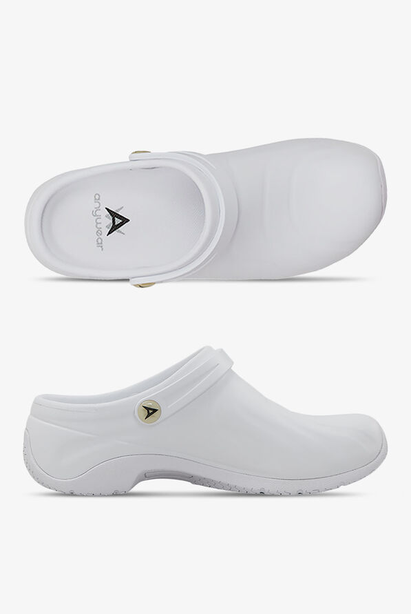 Anywear Unisex Zone Clogs - White - 1