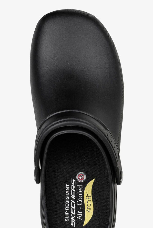 Skechers Work Men's Riverbound Arch Fit SR Clogs - Black - 2