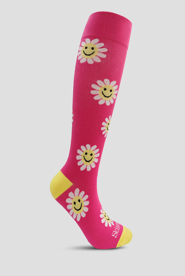 Skinergy Happy Sunflowers 15-20 mmHG Women's Compression Socks - null - 1