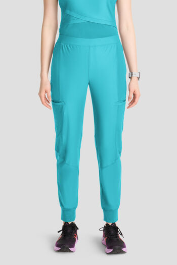 Infinity GNR8 Kinetic Knit Women's 4-Pocket STRETCH Cargo Jogger Scrub Pants