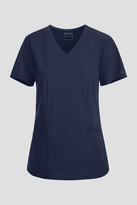 Infinity Pursuit Women's 3-Pocket STRETCH V-Neck Scrub Top