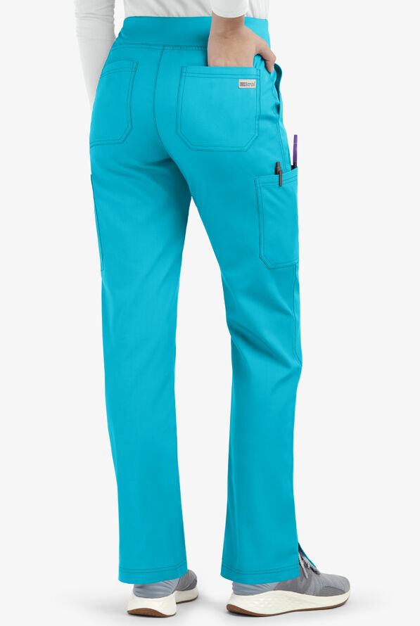 UA Best Buy Women s PETITE Yoga Inspired Scrub Pants, Yoga Scrub Pants