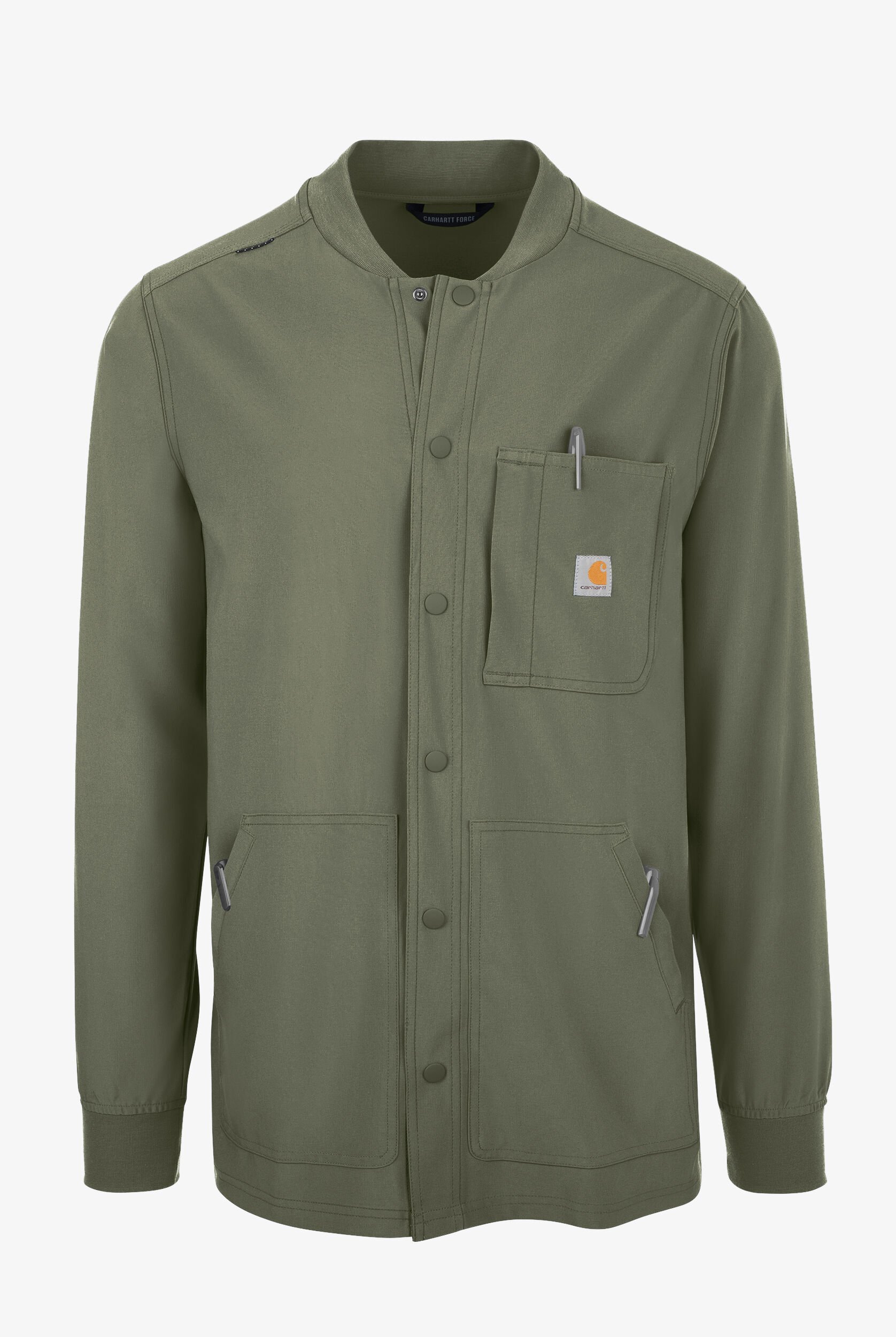 Carhartt Cross-Flex Men's 4-Pocket STRETCH Scrub Jacket, Nursing