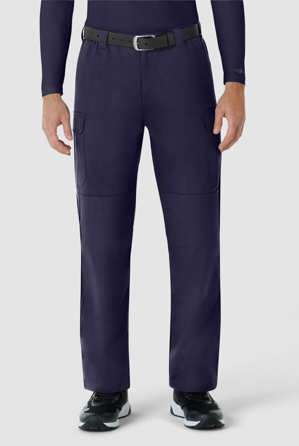 Carhartt Rugged Flex FLD & RSCU Men's 9-Pocket STRETCH Ripstop Utility Cargo Scrub Pant - Dark Navy - 1