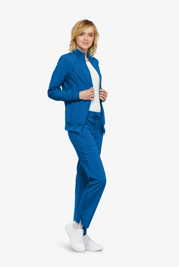 Chaqueta médica abrigada Cherokee Infinity con 2 bolsillos para mujer - Royal - 2