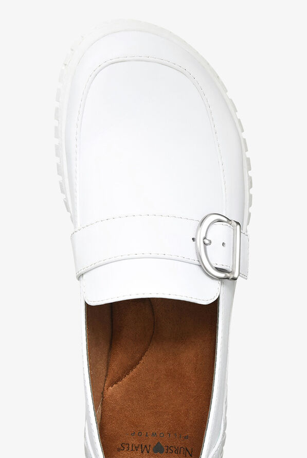 Nurse Mates Women's Daisy Slip On Nursing Shoes - White - 2