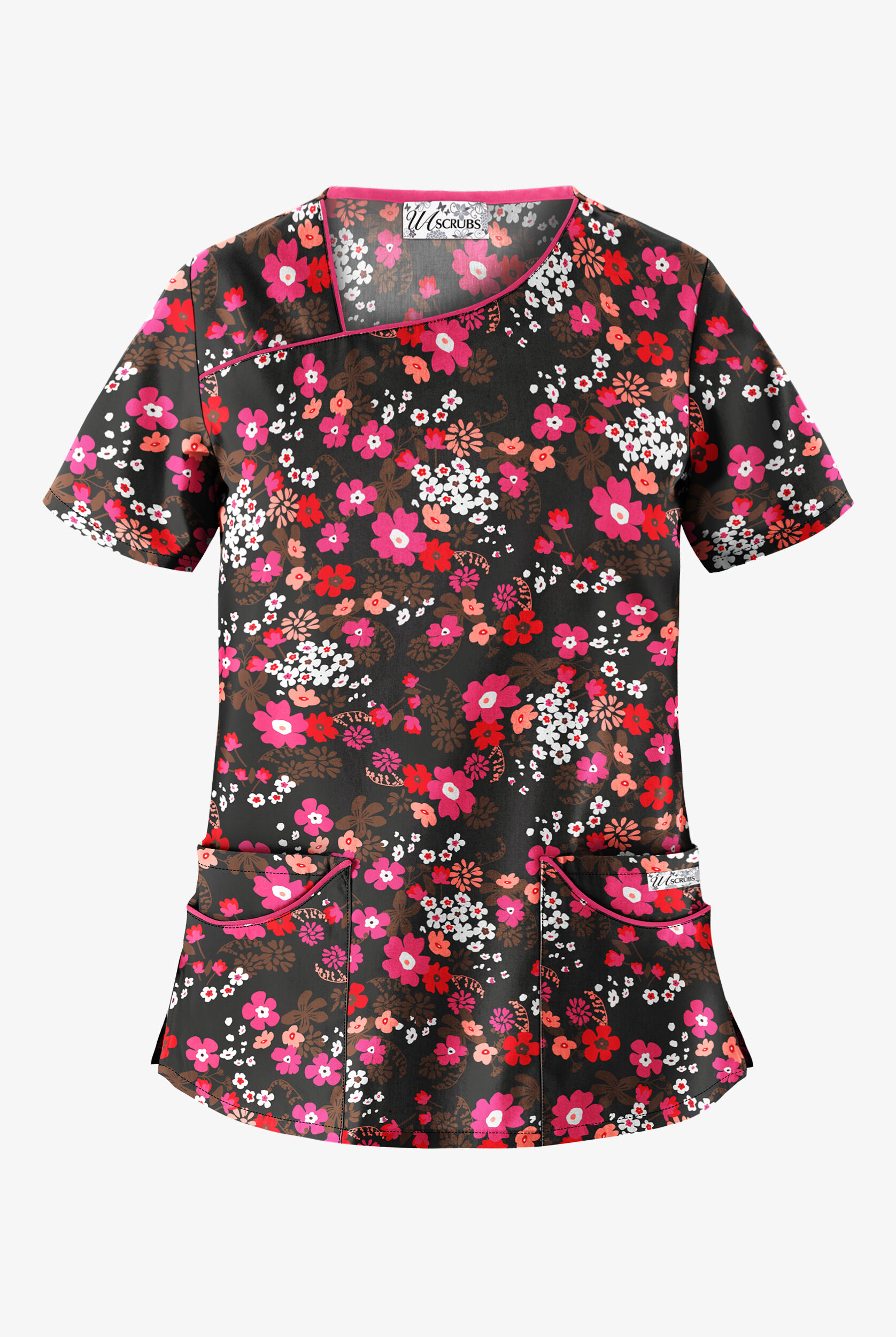 Brandy Floral Scrub Set