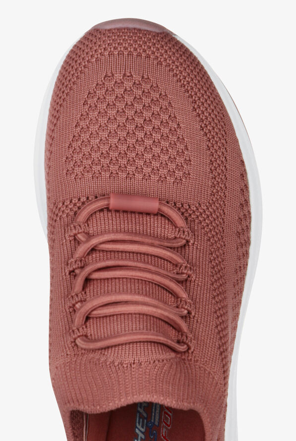 Skechers Bobs Women's Sparrow 2.0 Allegiance Crew Rose Athletic Slip On Nursing Shoes - Rose - 2