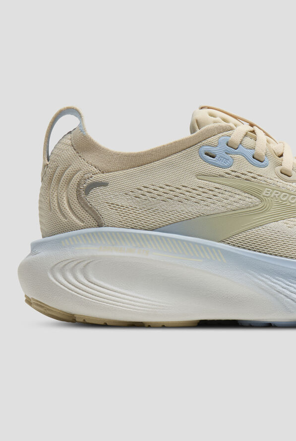 Brooks Women's Adrenaline GTS 25 Sand/Coconut/Skyway Athletic Lace Up Shoes - null - 4