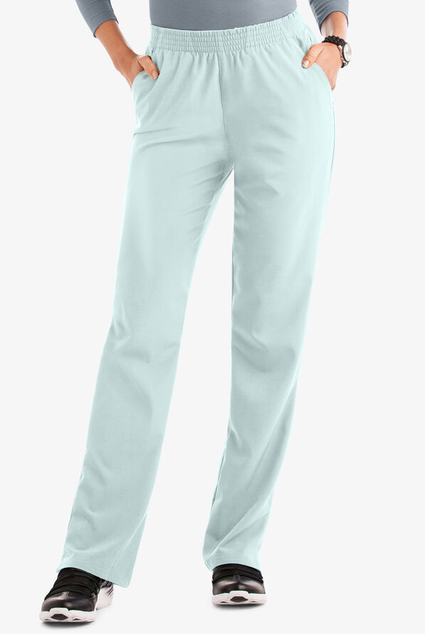 Pantalón médico Easy STRETCH Alana con 2 bolsillos para mujer - Blue Frost - 1