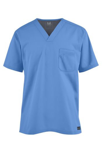 Camisa m&eacute;dica Butter-Soft Core by UA&trade; con canes&uacute; y 1 bolsillo para hombre