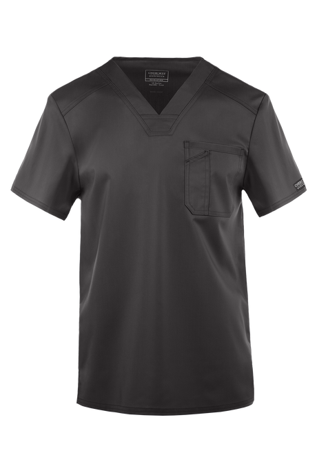 Cherokee Workwear Revolution Men's 1-Pocket STRETCH V-Neck Scrub Top
