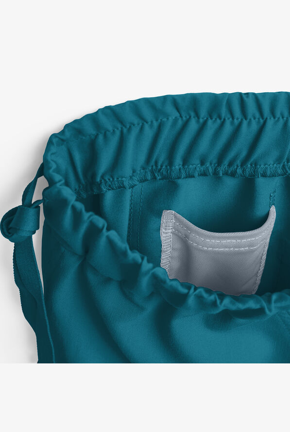 Pantal&oacute;n m&eacute;dico MOVEMENT by Butter-Soft STRETCH Hadar estilo cargo con 9 bolsillos para hombre - Caribbean Blue - 3