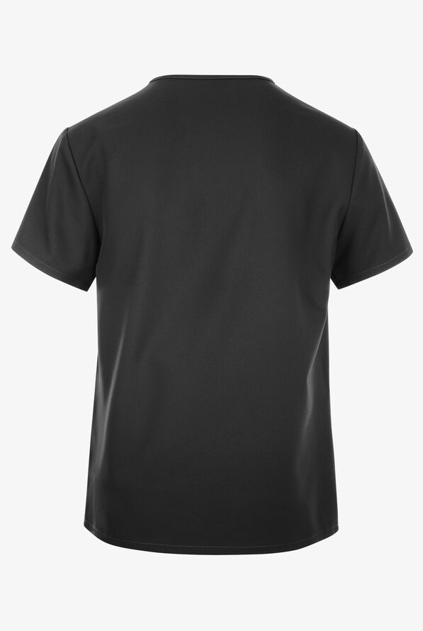 Cherokee Workwear Originals Ultra Unisex 1-Pocket V-Neck Scrub Top - Black - 2
