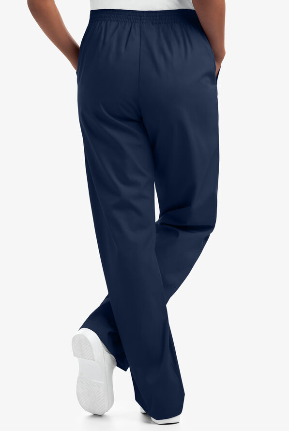 Pantal&oacute;n m&eacute;dico Butter-Soft Core by UA&trade; Tall con cintura el&aacute;stica y 2 bolsillos para mujer - Navy - 2