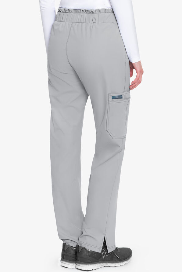 Med Couture Peaches Merrow Waist Cargo Scrub Pants, Scrub Pants