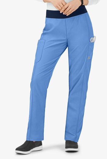 Pantalón médico Butter-Soft Core by UA™ tipo yoga con 5 bolsillos para mujer