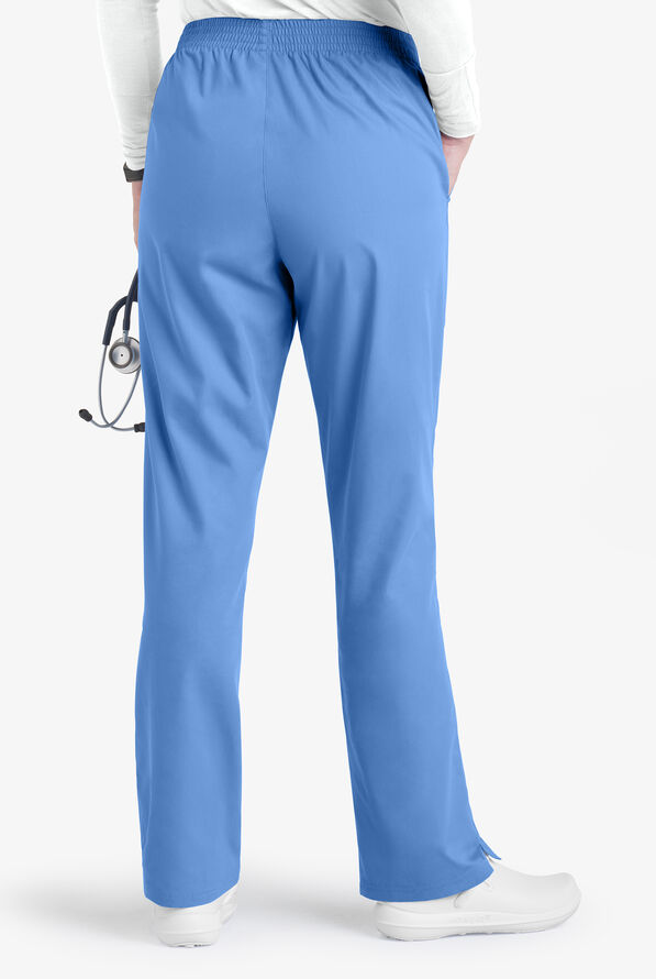 ButterSoft Scrubs by UA PETITE Elastic Waist Pants Short Scrub Pants