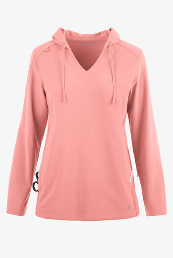 Easy STRETCH Billie Women&rsquo;s 4-Pocket Pullover Scrub Hoodie