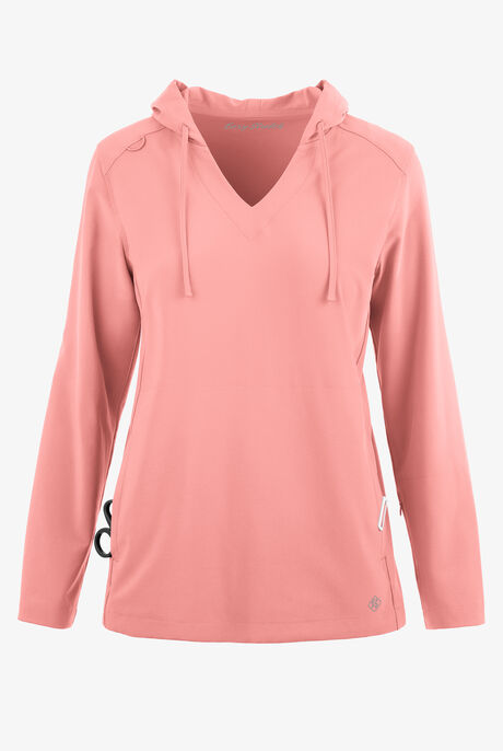 Easy STRETCH Billie Women’s 4-Pocket Pullover Scrub Hoodie