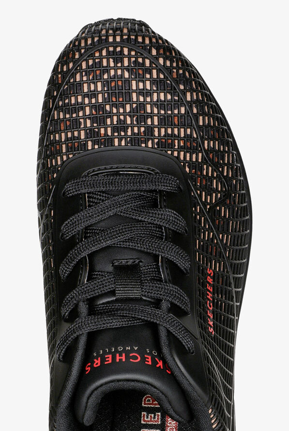 Zapatillas deportivas de enfermería Skechers Street Uno Wild N Free Leopard con cordones para mujer - null - 2