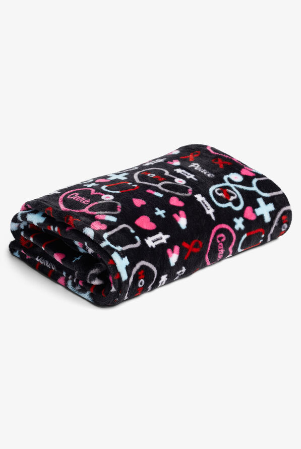 UA Peace, Care, Hope Plush Velvet Blanket - null - 1