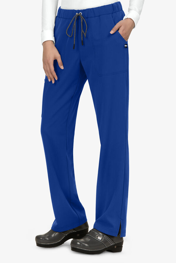 koi Next Gen Everyday Hero Women's 5-Pocket STRETCH Drawstring Cargo Scrub Pant - Galaxy - 1
