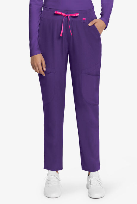 Med Couture Amp Women's 4-Pocket STRETCH Drawstring Scrub Pant