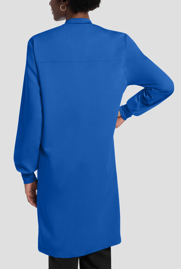Cherokee Project Lab 40" Snap Front Lab Coat - Royal - 4
