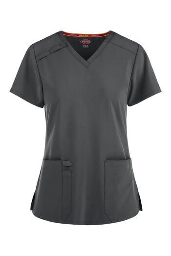 Dickies EDS Essentials Women's 2-Pocket STRETCH V-Neck Scrub Top