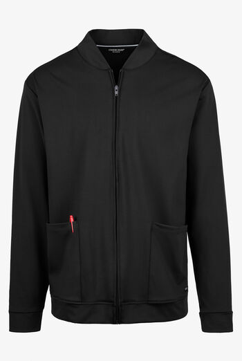 Cherokee Achieve Men's 2-Pocket STRETCH Zip Front Scrub Jacket