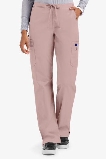 Butter-Soft STRETCH Women's 9-Pocket Drawstring with Back Elastic Scrub Pants