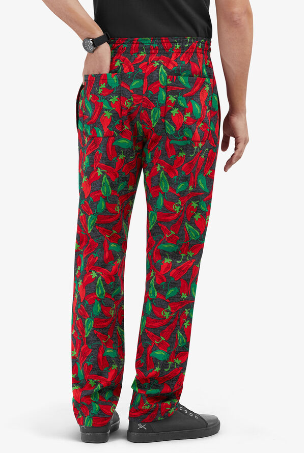 UA CHEF&trade; Hot Stuff Men's 4-Pocket Baggy Printed Chef Pants - null - 3